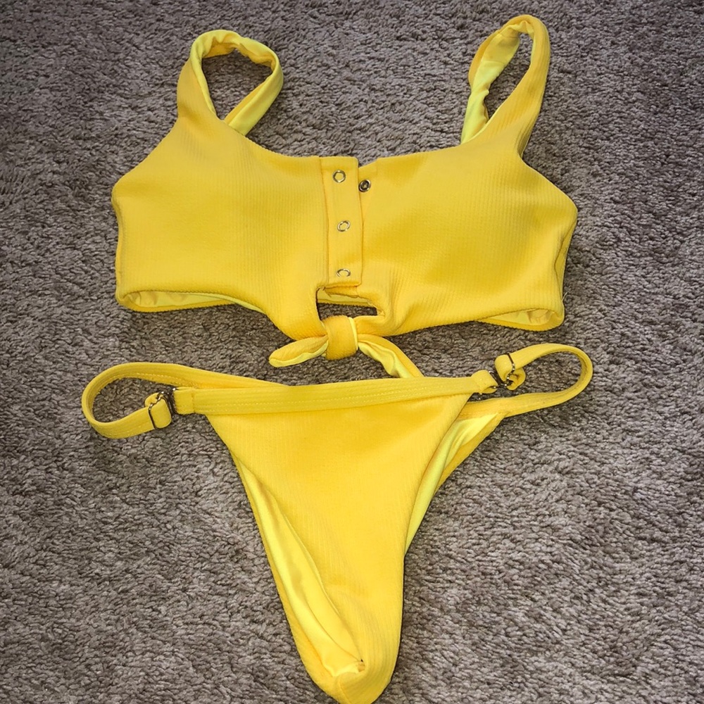 Yellow Bikini